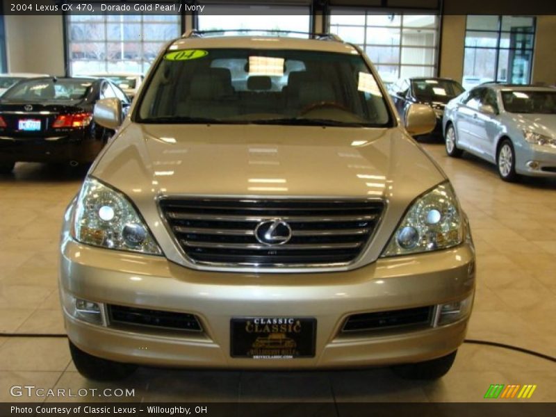 Dorado Gold Pearl / Ivory 2004 Lexus GX 470