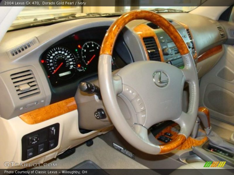 Dorado Gold Pearl / Ivory 2004 Lexus GX 470