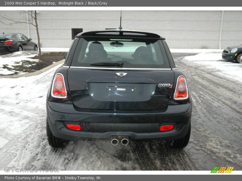 Midnight Black / Black/Grey 2009 Mini Cooper S Hardtop