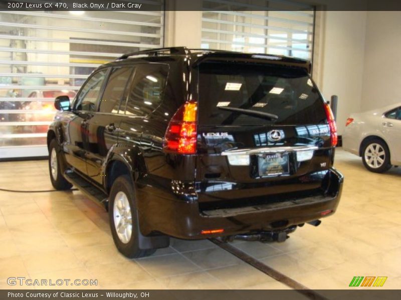 Black Onyx / Dark Gray 2007 Lexus GX 470