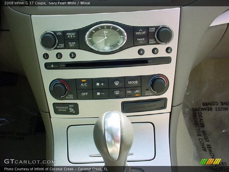 Ivory Pearl White / Wheat 2008 Infiniti G 37 Coupe