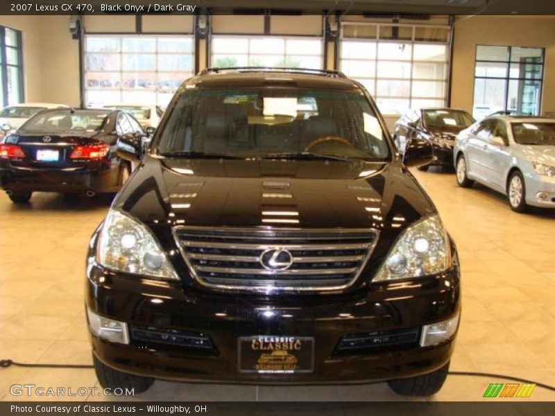 Black Onyx / Dark Gray 2007 Lexus GX 470
