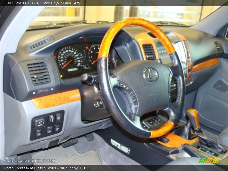 Black Onyx / Dark Gray 2007 Lexus GX 470