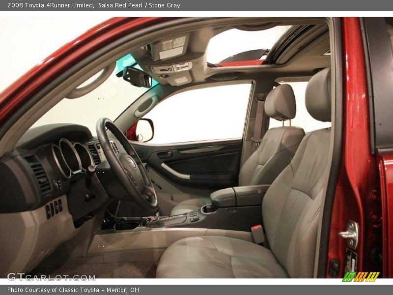 Salsa Red Pearl / Stone Gray 2008 Toyota 4Runner Limited