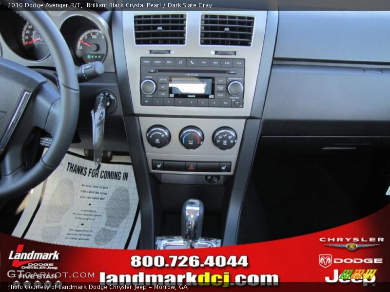 Brilliant Black Crystal Pearl / Dark Slate Gray 2010 Dodge Avenger R/T