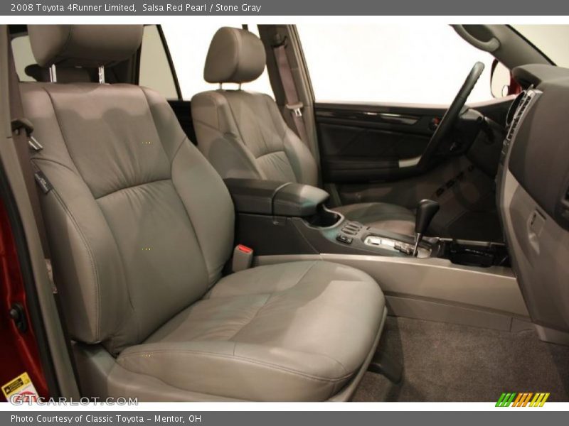 Salsa Red Pearl / Stone Gray 2008 Toyota 4Runner Limited