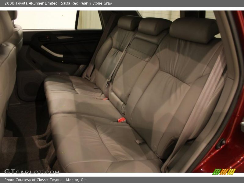 Salsa Red Pearl / Stone Gray 2008 Toyota 4Runner Limited