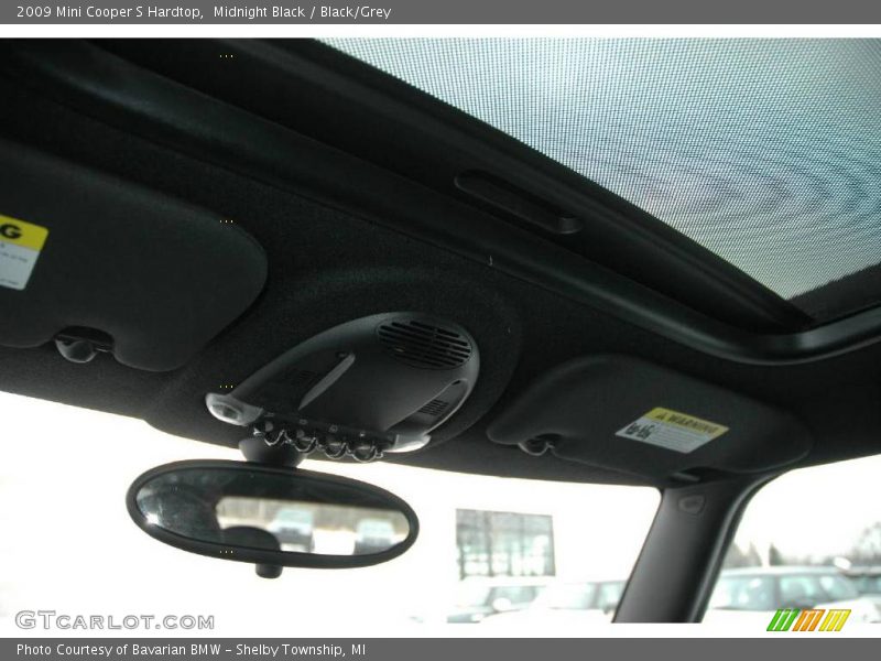 Midnight Black / Black/Grey 2009 Mini Cooper S Hardtop