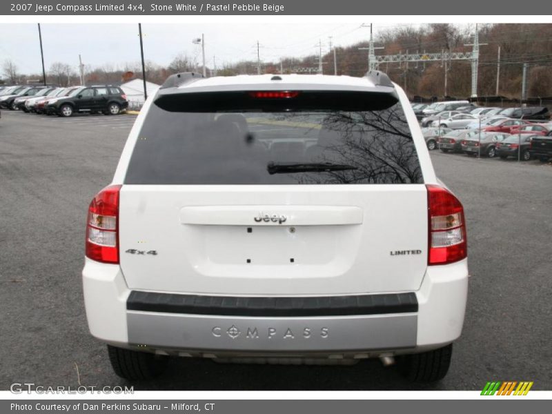 Stone White / Pastel Pebble Beige 2007 Jeep Compass Limited 4x4
