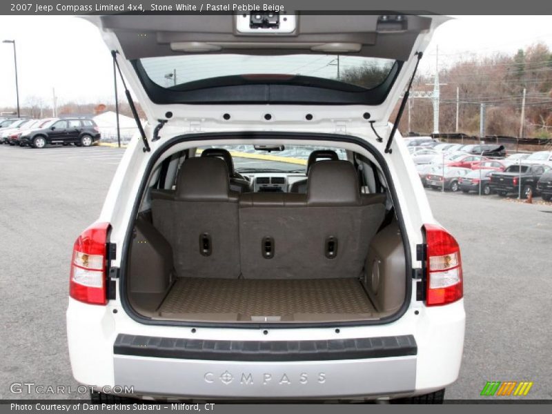 Stone White / Pastel Pebble Beige 2007 Jeep Compass Limited 4x4