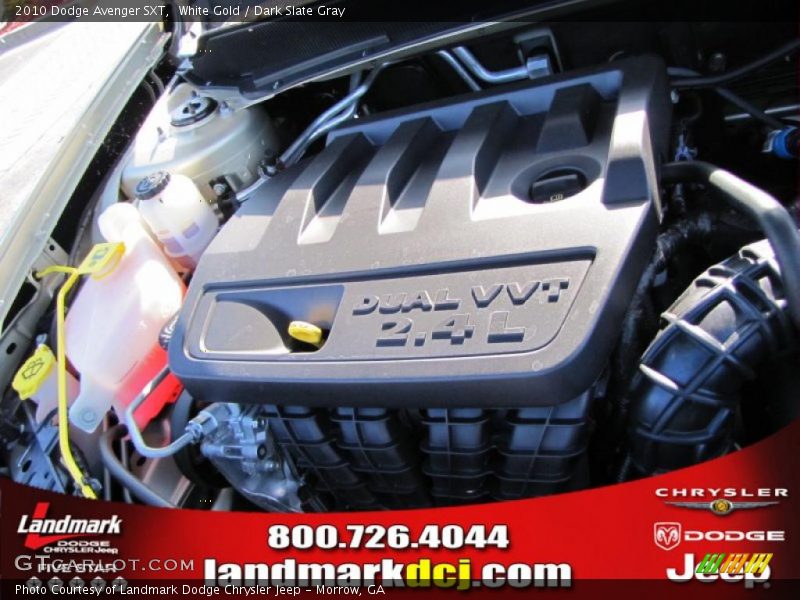 White Gold / Dark Slate Gray 2010 Dodge Avenger SXT