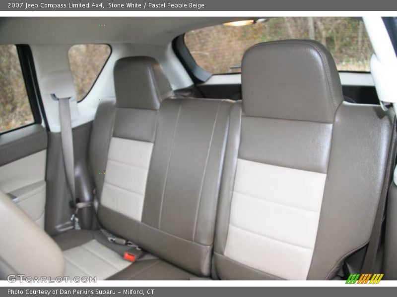 Stone White / Pastel Pebble Beige 2007 Jeep Compass Limited 4x4