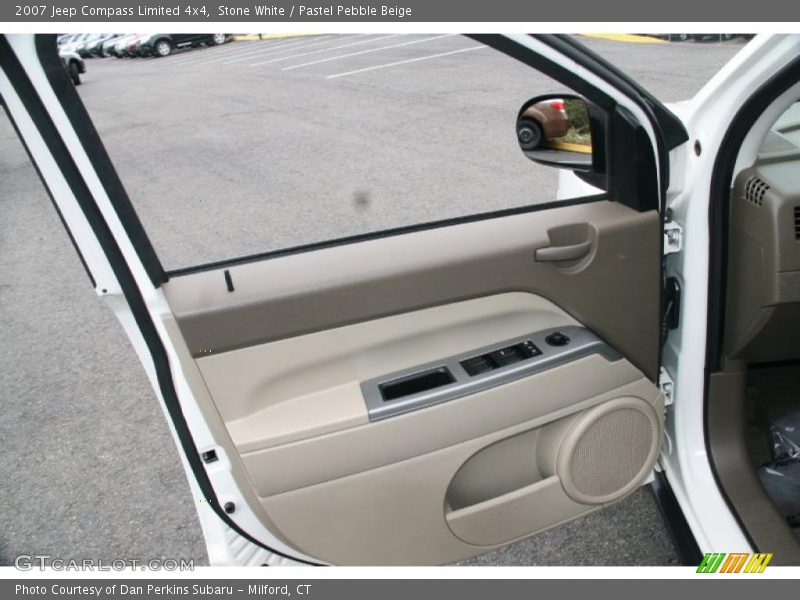 Stone White / Pastel Pebble Beige 2007 Jeep Compass Limited 4x4