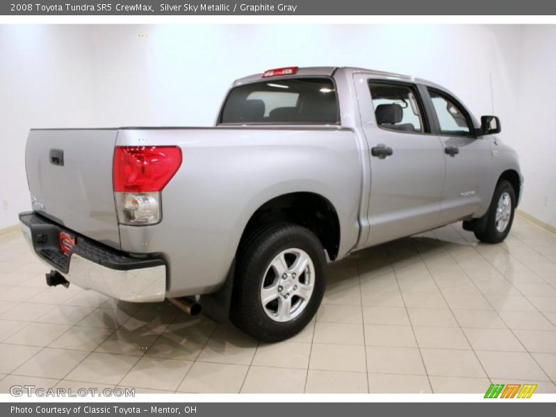 Silver Sky Metallic / Graphite Gray 2008 Toyota Tundra SR5 CrewMax