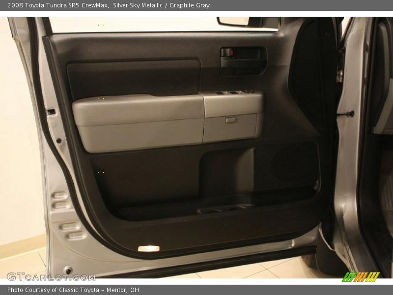 Silver Sky Metallic / Graphite Gray 2008 Toyota Tundra SR5 CrewMax