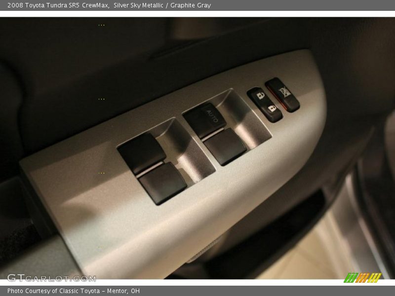 Silver Sky Metallic / Graphite Gray 2008 Toyota Tundra SR5 CrewMax