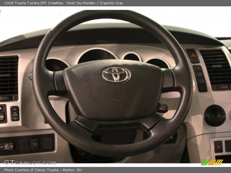 Silver Sky Metallic / Graphite Gray 2008 Toyota Tundra SR5 CrewMax