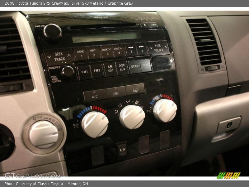 Silver Sky Metallic / Graphite Gray 2008 Toyota Tundra SR5 CrewMax