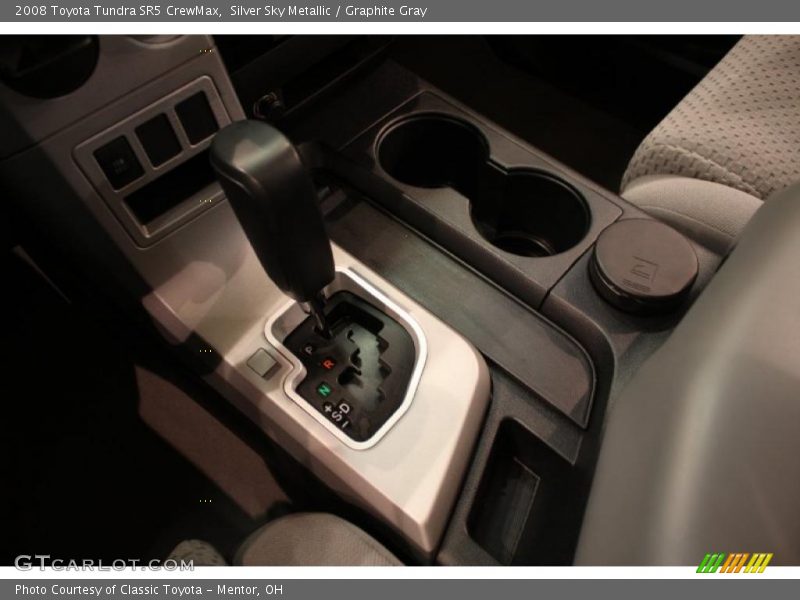 Silver Sky Metallic / Graphite Gray 2008 Toyota Tundra SR5 CrewMax