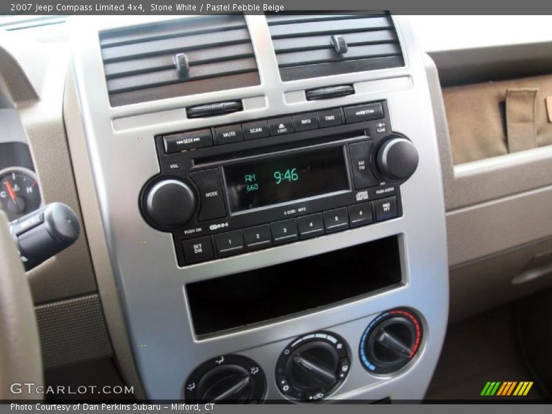 Stone White / Pastel Pebble Beige 2007 Jeep Compass Limited 4x4