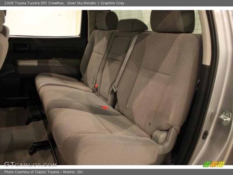 Silver Sky Metallic / Graphite Gray 2008 Toyota Tundra SR5 CrewMax