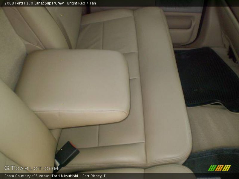 Bright Red / Tan 2008 Ford F150 Lariat SuperCrew