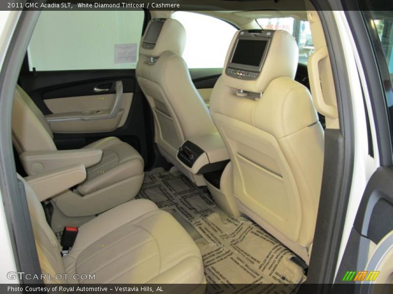 White Diamond Tintcoat / Cashmere 2011 GMC Acadia SLT
