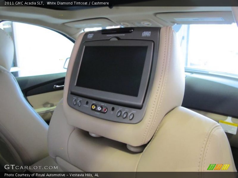 White Diamond Tintcoat / Cashmere 2011 GMC Acadia SLT