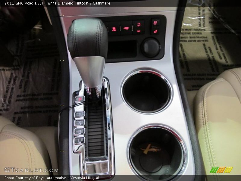 White Diamond Tintcoat / Cashmere 2011 GMC Acadia SLT
