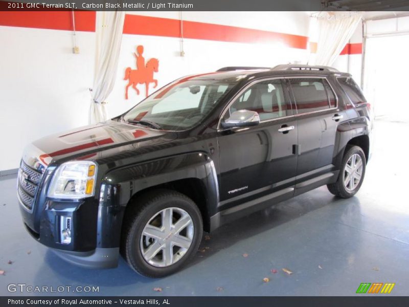 Carbon Black Metallic / Light Titanium 2011 GMC Terrain SLT