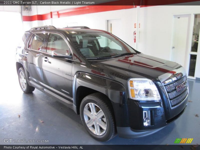 Carbon Black Metallic / Light Titanium 2011 GMC Terrain SLT