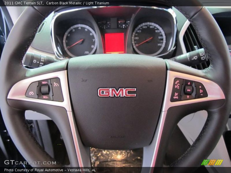 Carbon Black Metallic / Light Titanium 2011 GMC Terrain SLT