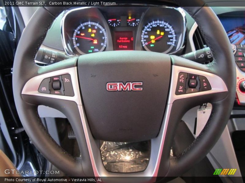 Carbon Black Metallic / Light Titanium 2011 GMC Terrain SLT