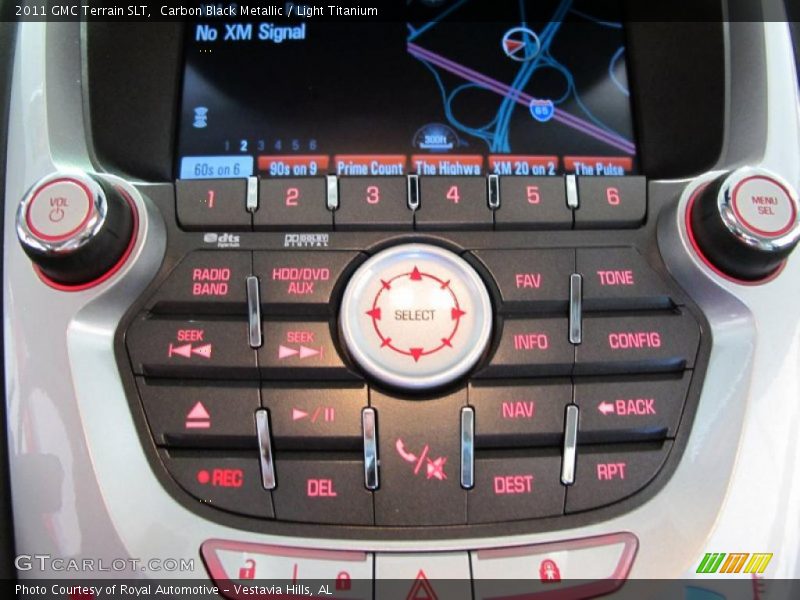Controls of 2011 Terrain SLT
