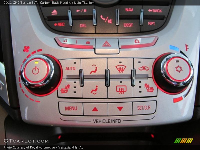 Controls of 2011 Terrain SLT