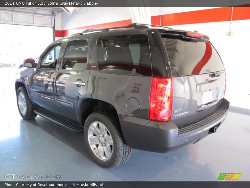 Storm Gray Metallic / Ebony 2011 GMC Yukon SLT