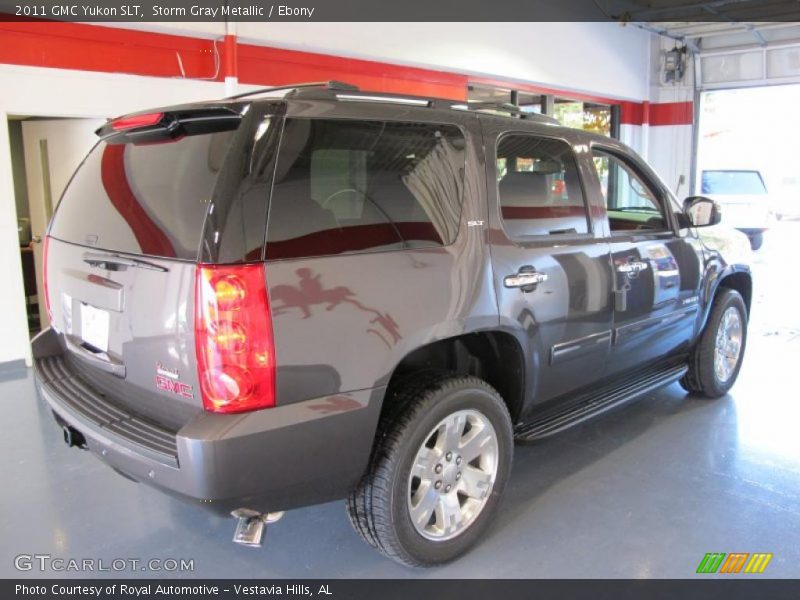 Storm Gray Metallic / Ebony 2011 GMC Yukon SLT
