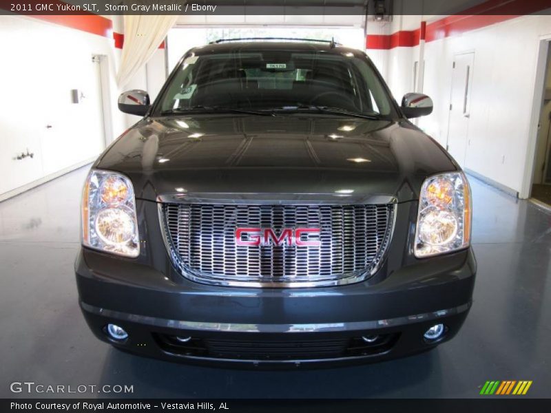 Storm Gray Metallic / Ebony 2011 GMC Yukon SLT