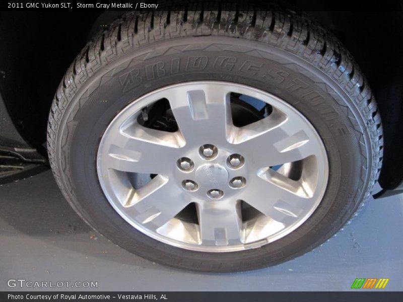 Storm Gray Metallic / Ebony 2011 GMC Yukon SLT