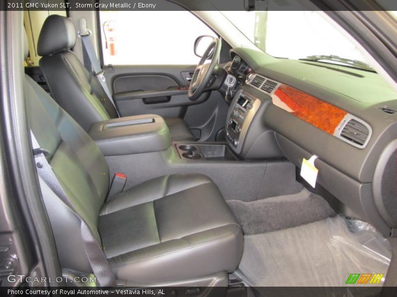 Storm Gray Metallic / Ebony 2011 GMC Yukon SLT