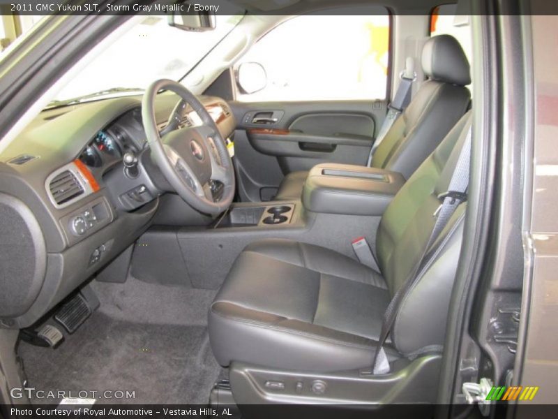 Storm Gray Metallic / Ebony 2011 GMC Yukon SLT