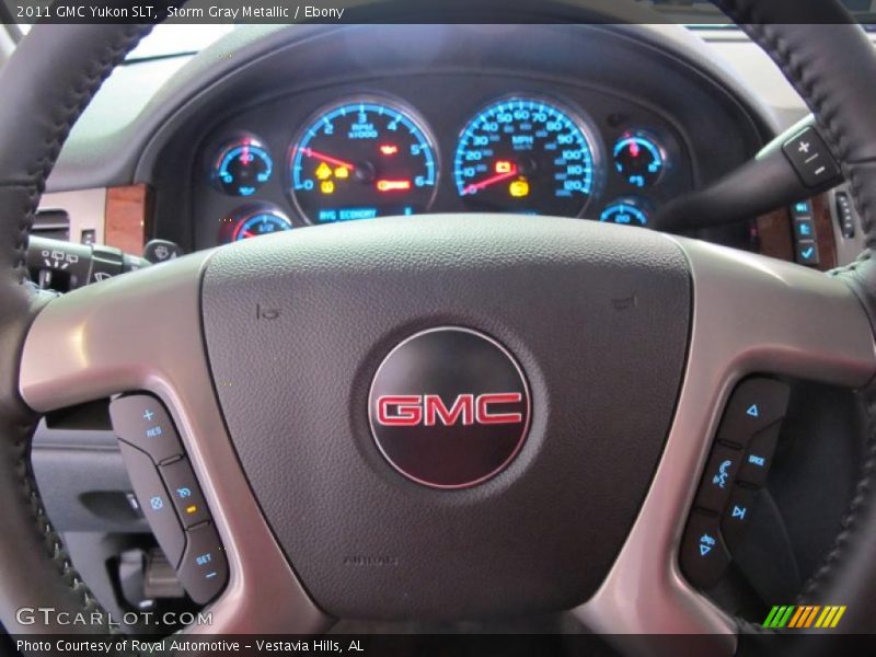 Storm Gray Metallic / Ebony 2011 GMC Yukon SLT