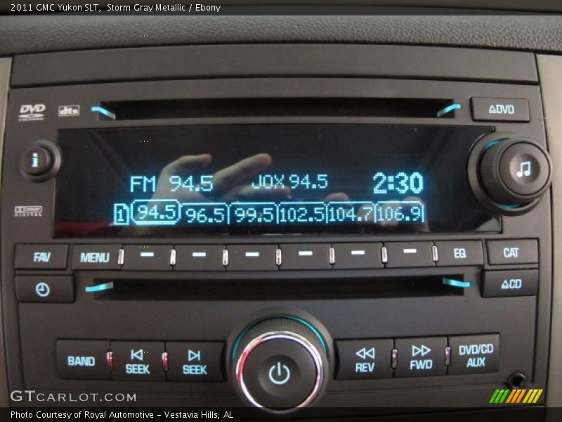 Storm Gray Metallic / Ebony 2011 GMC Yukon SLT