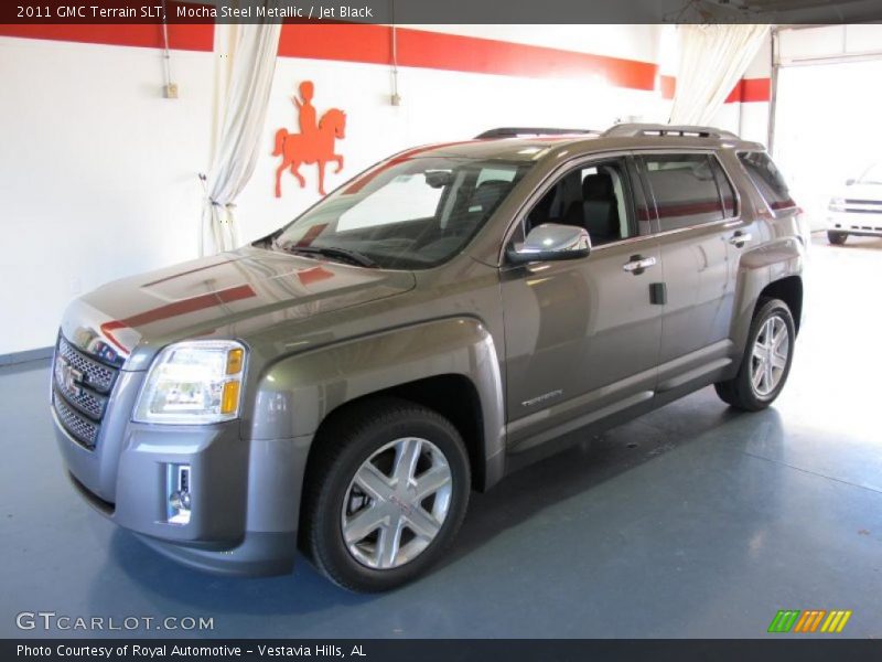 Mocha Steel Metallic / Jet Black 2011 GMC Terrain SLT