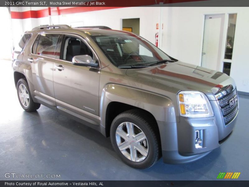 Mocha Steel Metallic / Jet Black 2011 GMC Terrain SLT