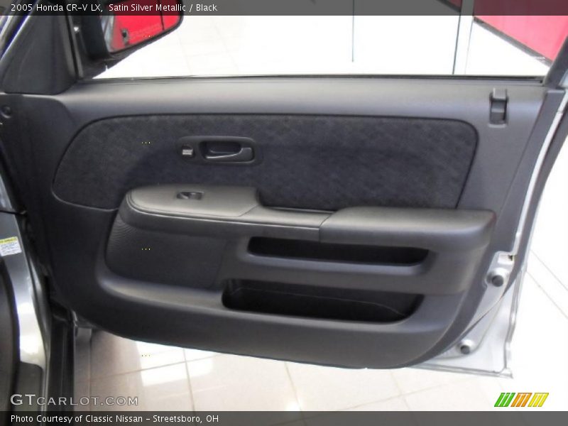 Satin Silver Metallic / Black 2005 Honda CR-V LX