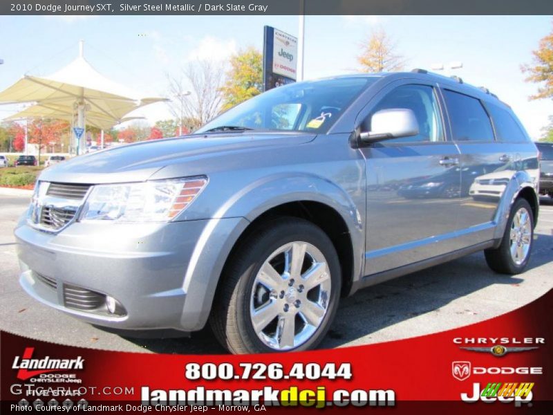 Silver Steel Metallic / Dark Slate Gray 2010 Dodge Journey SXT