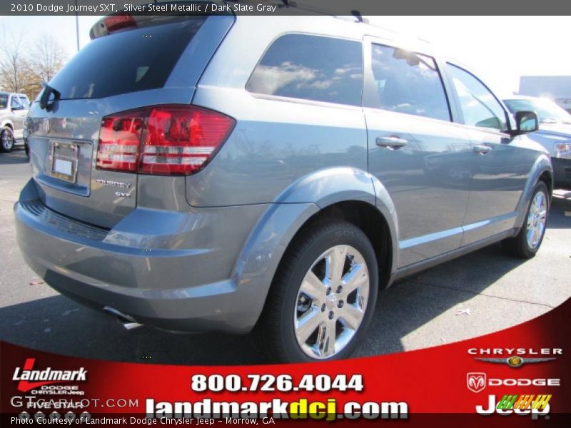 Silver Steel Metallic / Dark Slate Gray 2010 Dodge Journey SXT