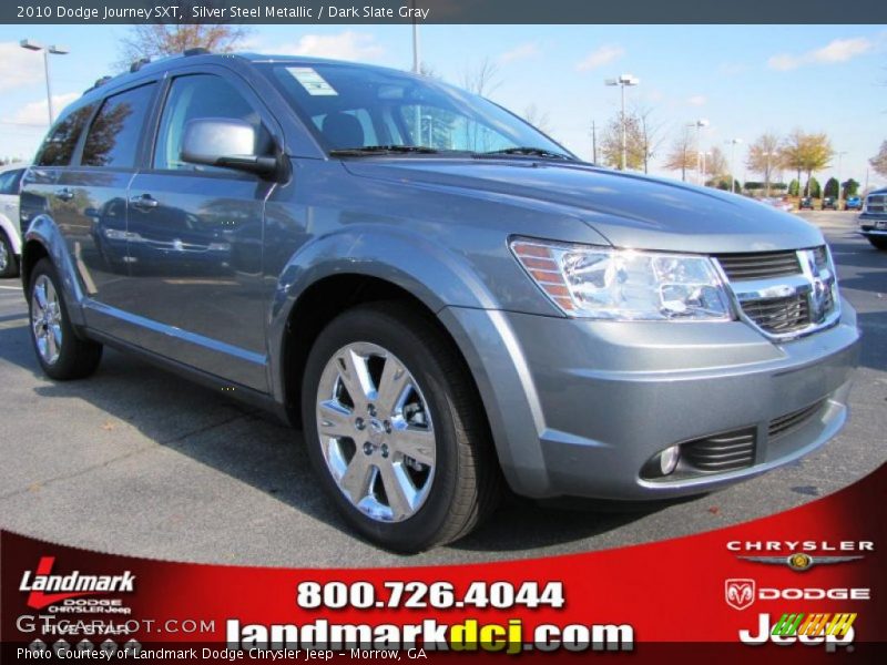 Silver Steel Metallic / Dark Slate Gray 2010 Dodge Journey SXT