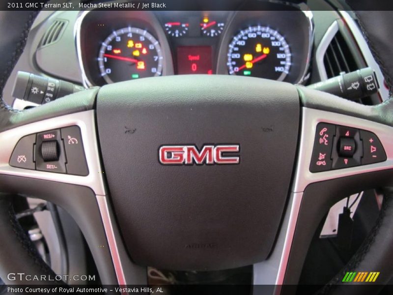 Mocha Steel Metallic / Jet Black 2011 GMC Terrain SLT